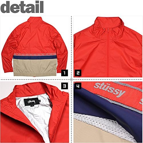 Amazon | [ステューシー] NYLON WARM UP JACKET (JACKET